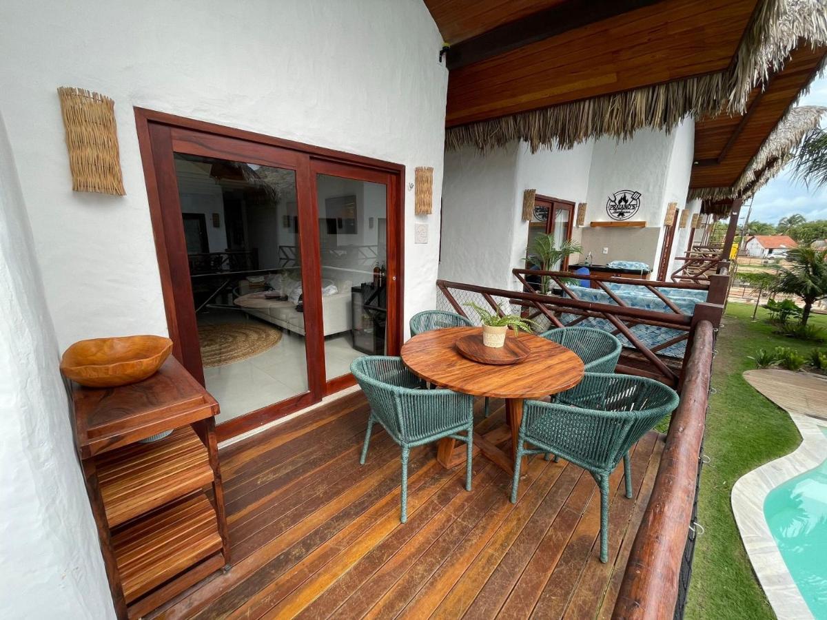 Ap Vila Mar Pe Na Areia Com Vista Para O Mar E Piscina Barra Grande  Luaran gambar