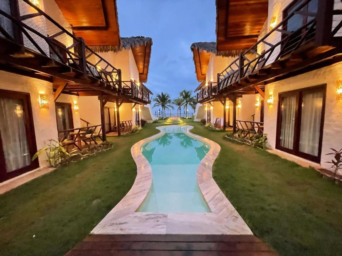 Ap Vila Mar Pe Na Areia Com Vista Para O Mar E Piscina Barra Grande  Luaran gambar